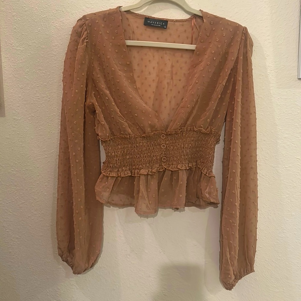 Maverick Cropped Blouse